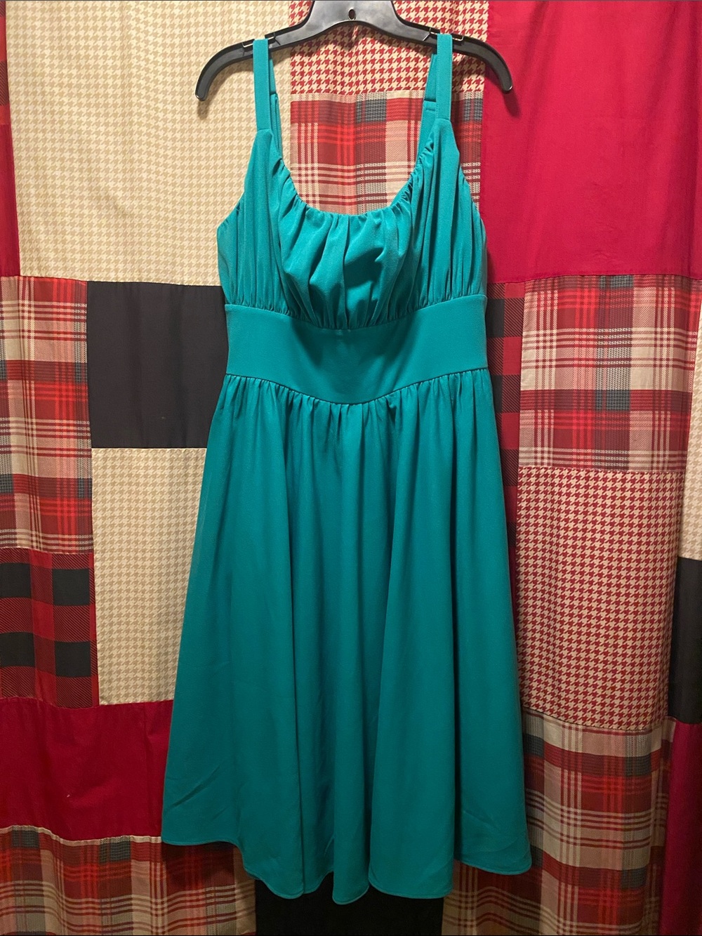 New, no tags, Vixen by micheline pitt ingenue in teal